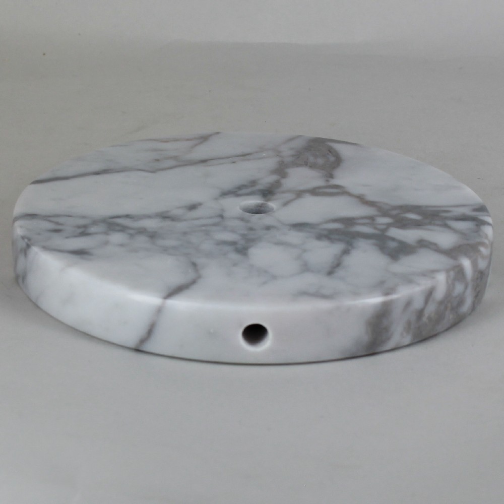 Lamp Parts Lighting Chandelier 6in Diameter Round 6in Diameter Round White Marble Lamp Base
