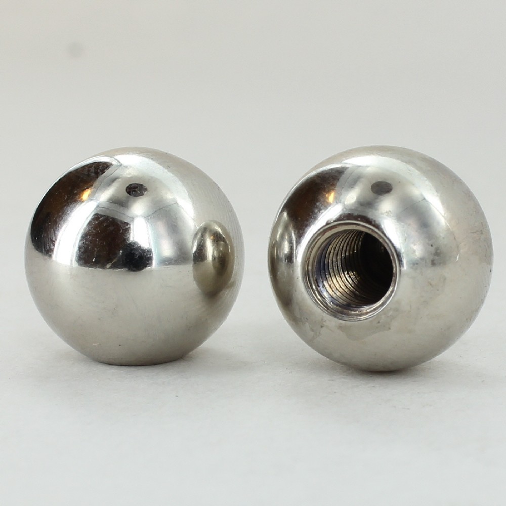 Three 5//8/" dia threaded 6-32 brass balls drilled tapped