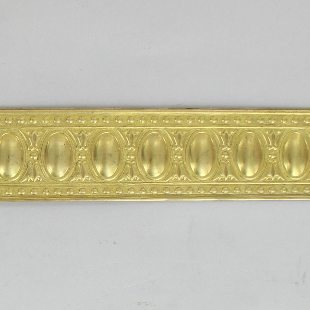 1 3 16in Brass Egg And Dart Solid Banding Sold In 10ft Lengths