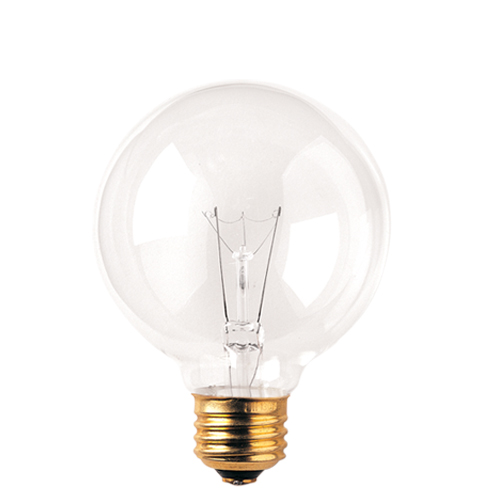 Lamp Parts Lighting Chandelier 40w Clear E 26 Base 40w Clear E 26 Base 3 1 8in Globe Bulb