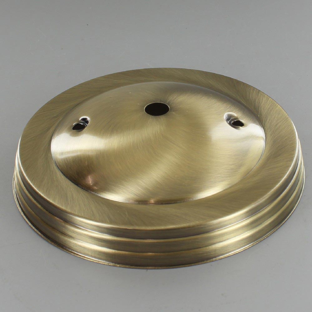 Lamp Parts Lighting Chandelier Antique Brass Antique Brass Finish Plain Canopy