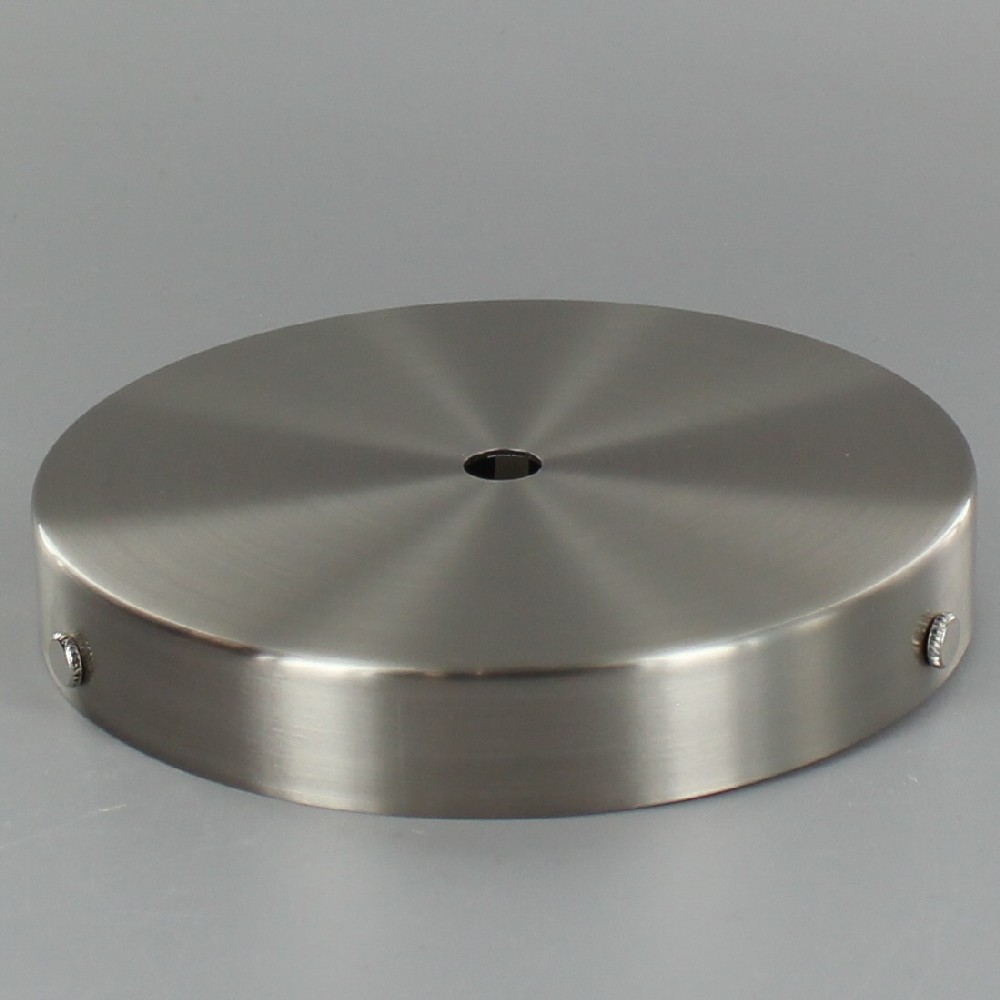 Lamp Parts Lighting Chandelier Brushed Satin Brushed Satin Nickel Finish Less Face Mount Canopy