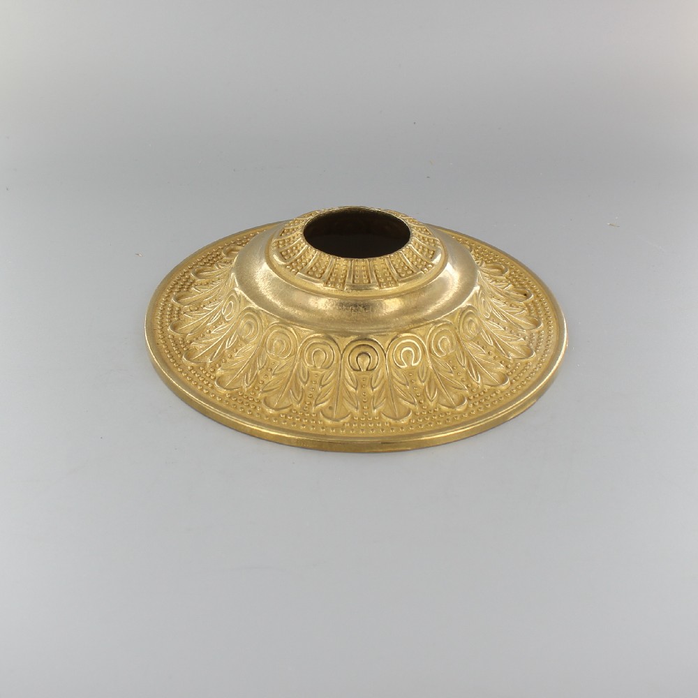 Lamp Parts Lighting Chandelier Unfinished Brass Unfinished Brass Cast Indian Ceiling Canopy With 1 13 32 Slip Through Hole