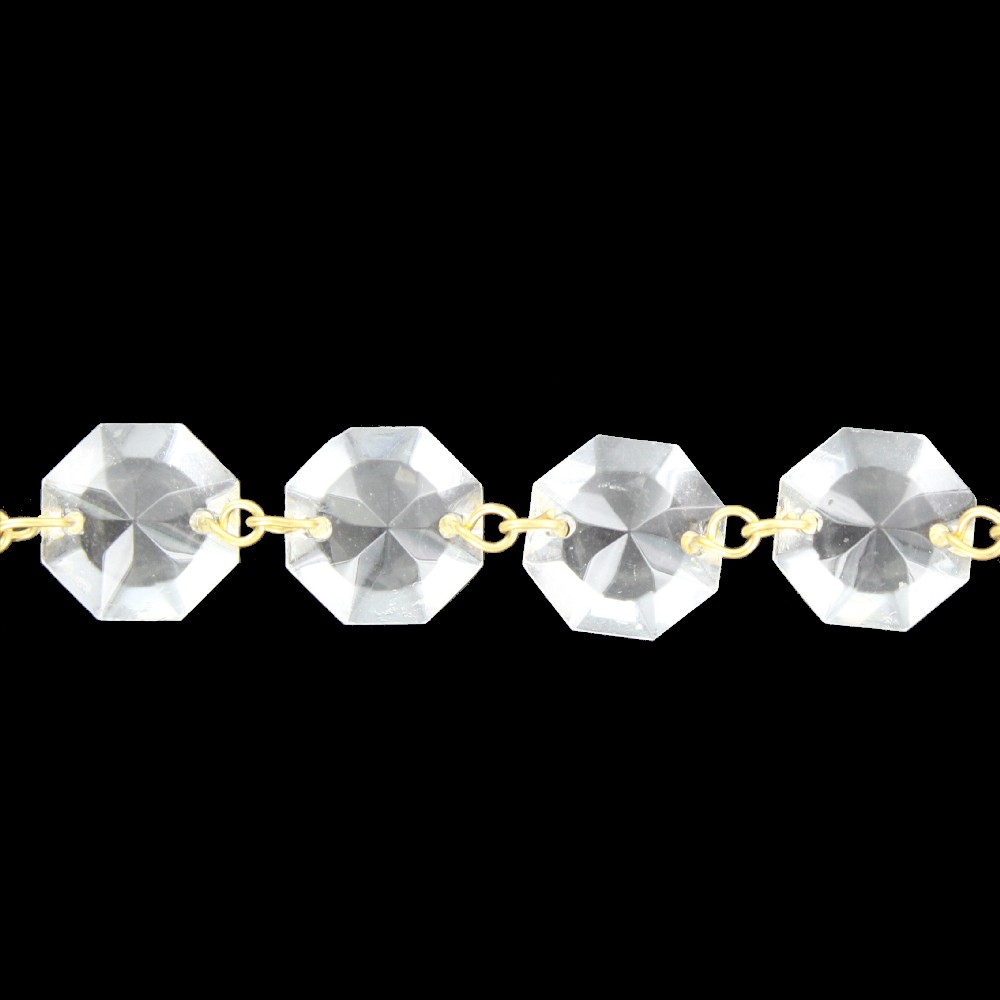 Lamp Parts Lighting Chandelier 16mm Small Uniform Small Uniform Crystal Brass Pin Chain