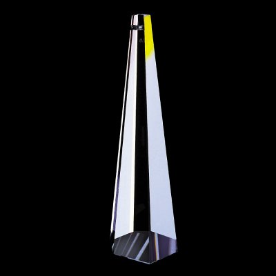 Lamp Parts Lighting Chandelier 76mm Strass Strass Swarovski Crystal Hexagonal Prism With Pin Hole