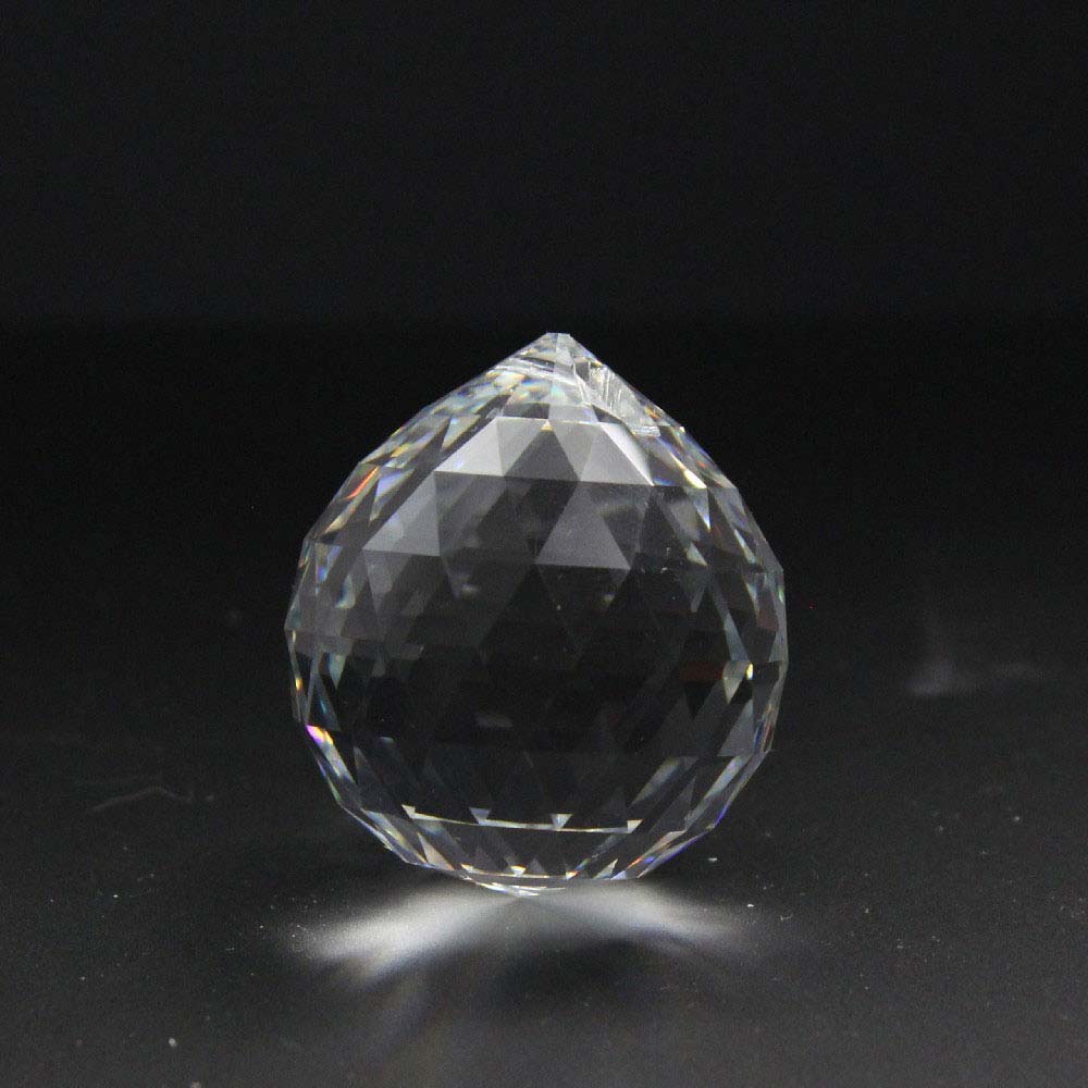Lamp Parts Lighting Chandelier 50mm Strass Cut Strass Cut Crystal Ball With Pin Hole