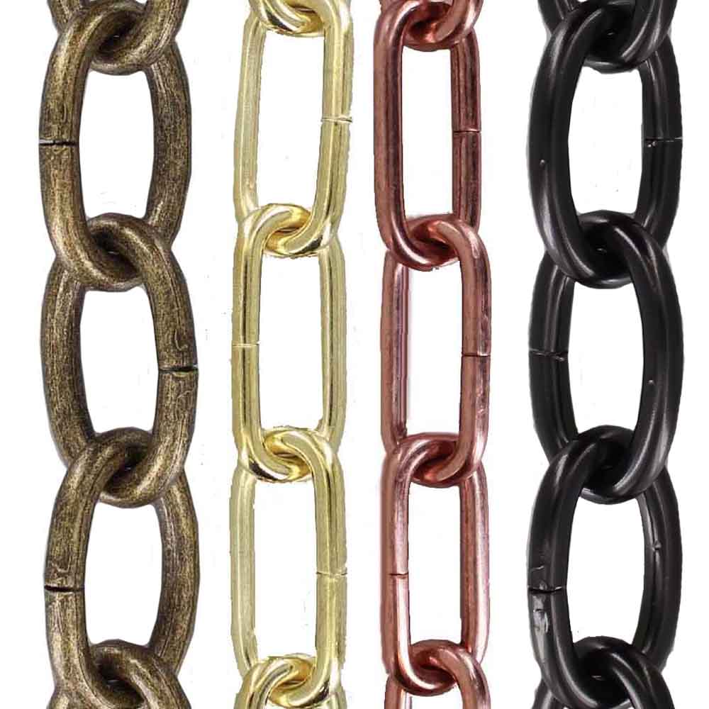 3 GAUGE (1/4IN) COLORED STEEL CHAIN