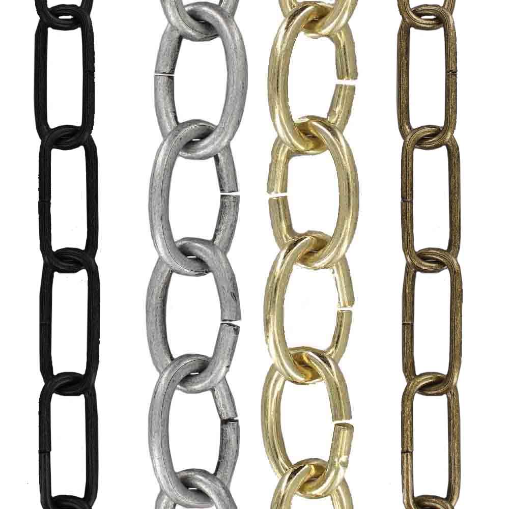 7 GAUGE (3/16IN) COLORED STEEL CHAIN