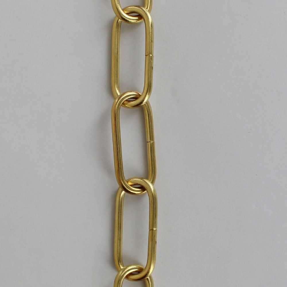 UNFINISHED BRASS OVAL CHAIN