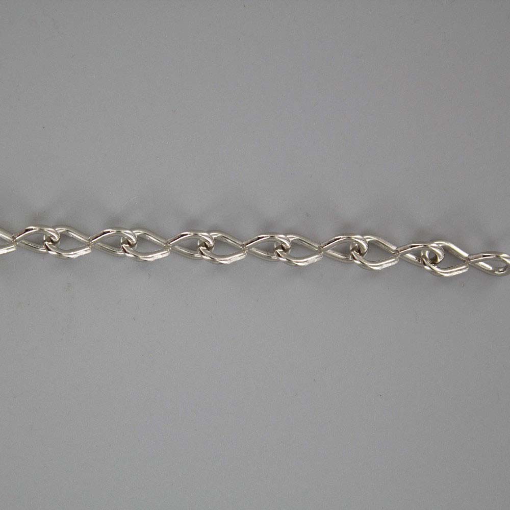 #14 NICKEL PLATED STEEL 3/32IN. THICK S/JACK CHAIN