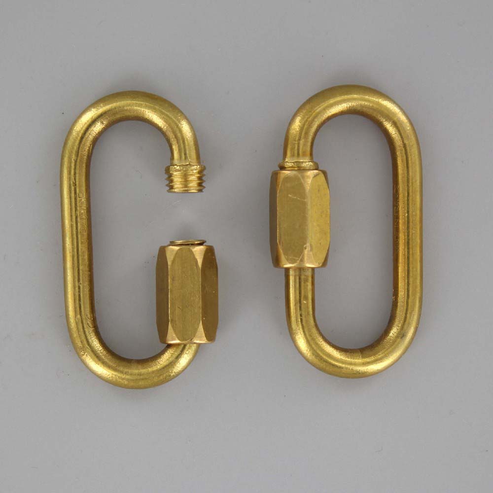 1/8IN. THICK SOLID BRASS QUICK LINK