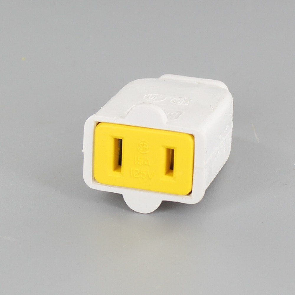 WHITE STANDARD GRADE THERMOPLASTIC SPRING ACTION NON-GROUNDING CONNECTORS